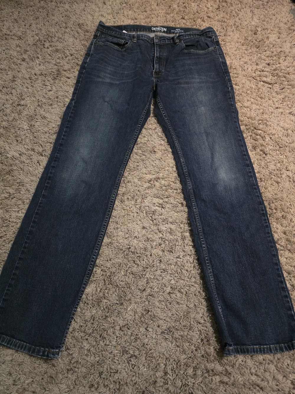 Denizen from Levi's Men's Dark Blue Straight Jeans